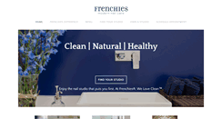 Desktop Screenshot of frenchiesnails.com
